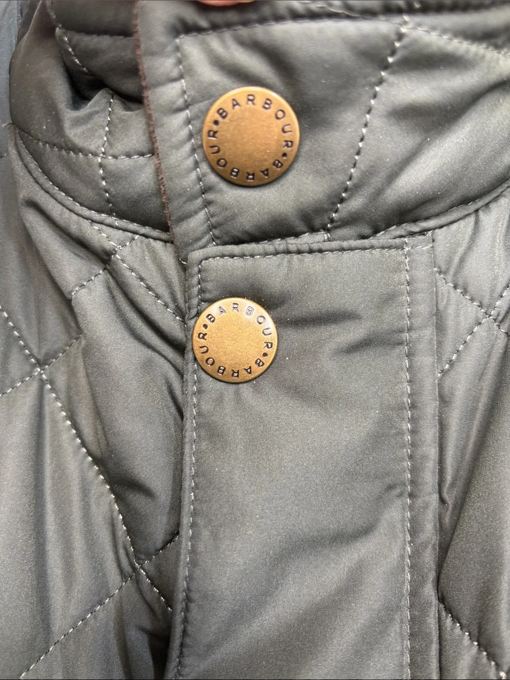Barbour Lowerdale Quilted Gilet Snap Zip Vest Sage Men Size XL